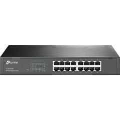 TP-Link TL-SG1016D 16-Port Gigabit Switch - High-Performance Networking Solution for Home and Office